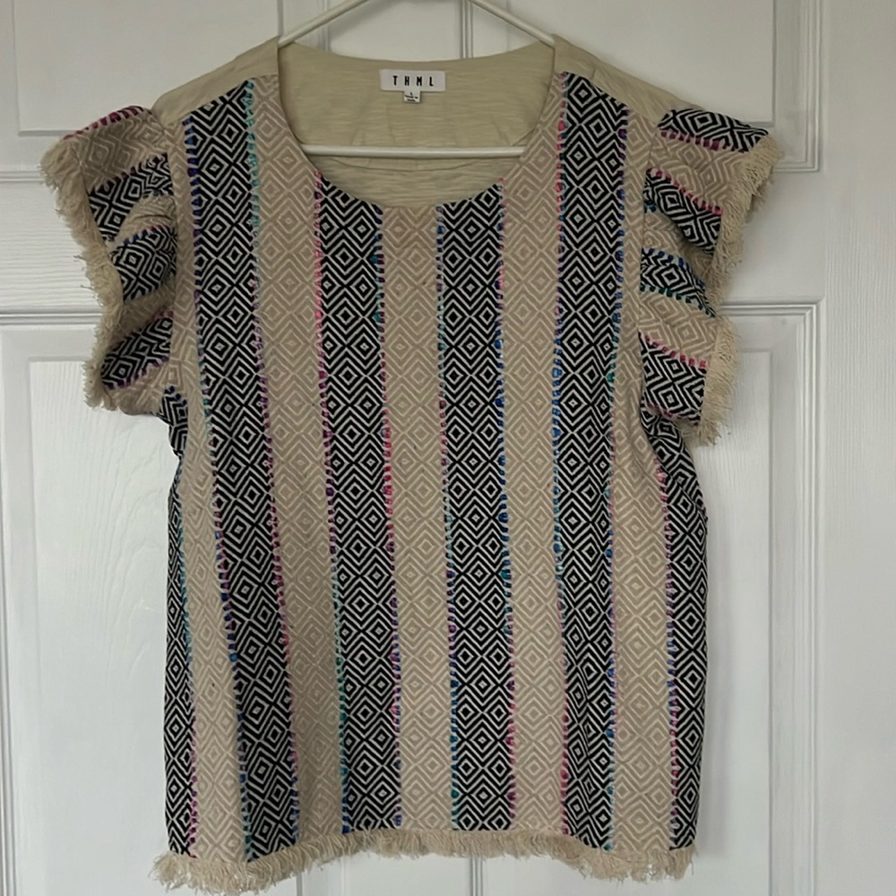 THML beige top